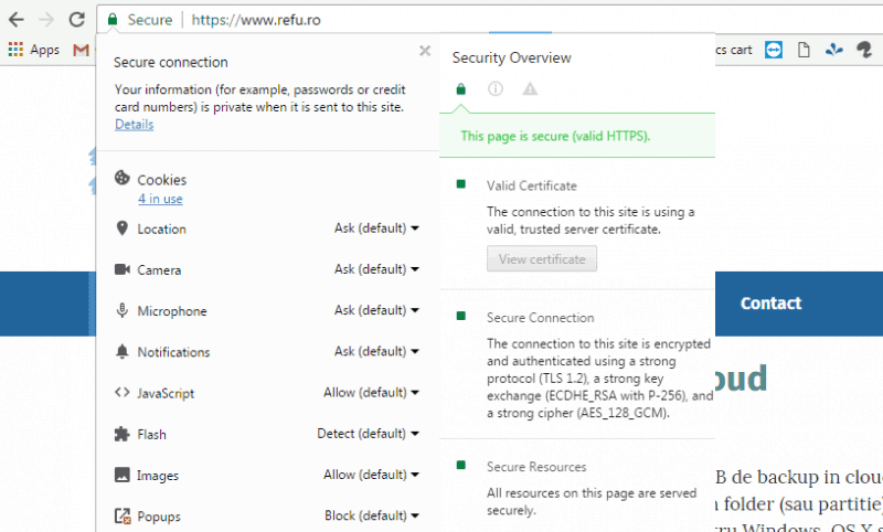 Certificat SSL gratuit pentru blog – Avantaje si dezavantaje