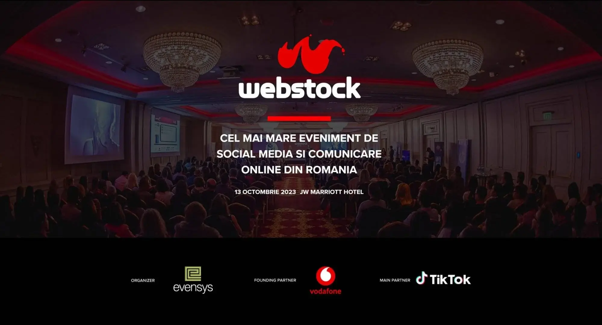 Webstock – Cel mai mare eveniment de Social Media & Comunicare » Din 13 octombrie 2023