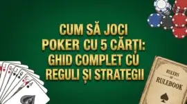 Cum să Joci Poker cu 5 Cărți Ghid Complet cu Reguli și Strategii (2026)