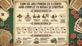 Strategii Avansate Poker cu 5 Cărți Ghid Complet pentru Jucători Experimentați