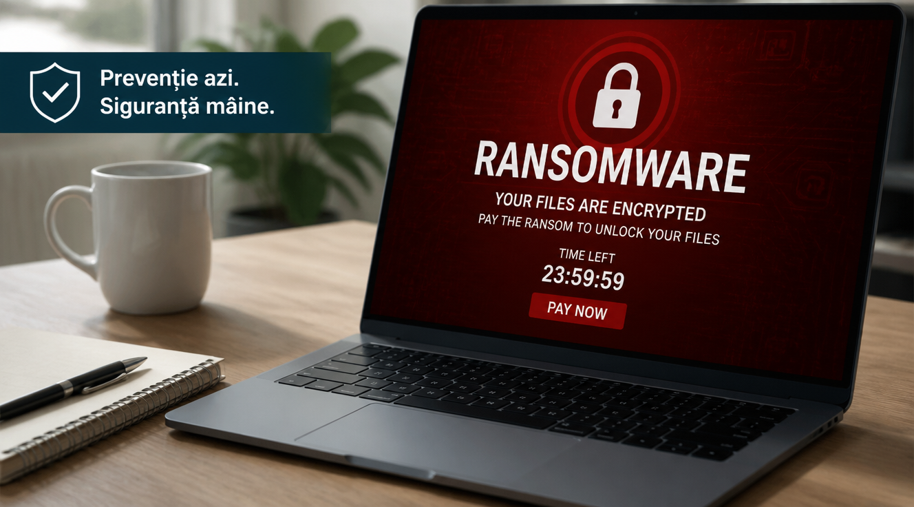 Ransomware: cum te protejezi înainte să fie prea târziu
