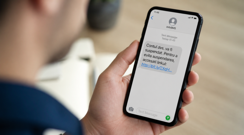 Smishing: escrocheriile prin SMS care cresc în România